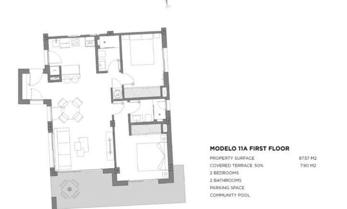 New Build - apartment -
Los Alcazares - Parque Diana