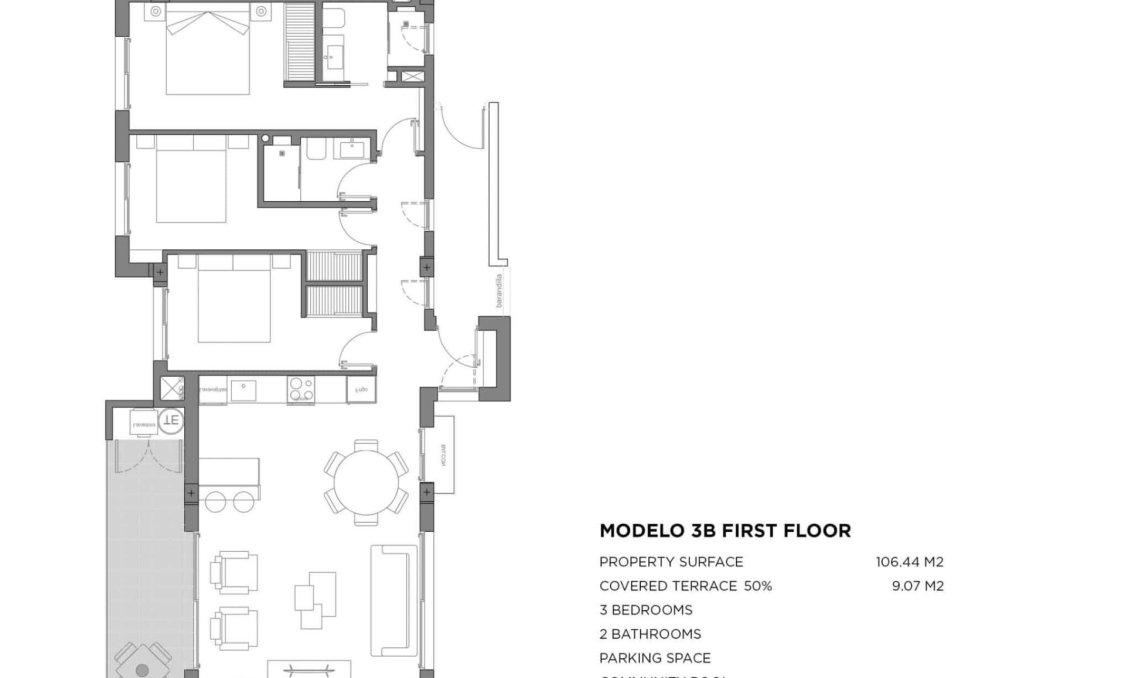 New Build - apartment -
Los Alcazares - Parque Diana
