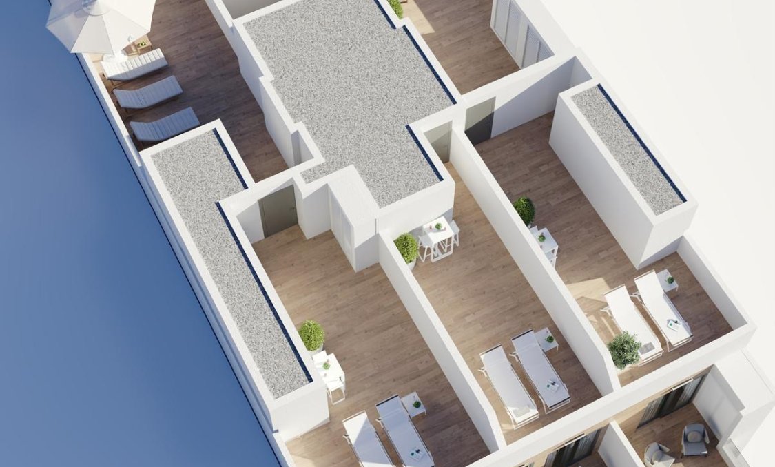 New Build - apartment -
Torrevieja - Centro