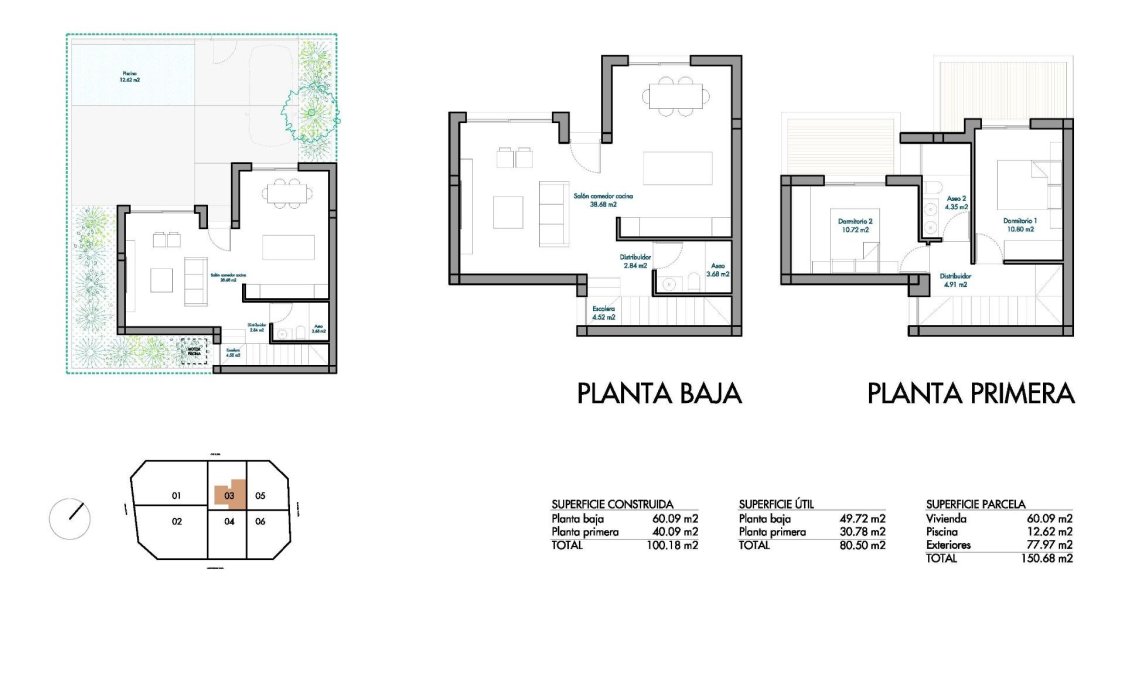 New Build - Quad House -
Torre Pacheco - El Alba