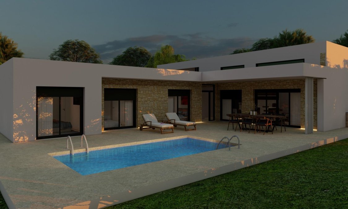 New Build - villa -
Pinoso - Campo