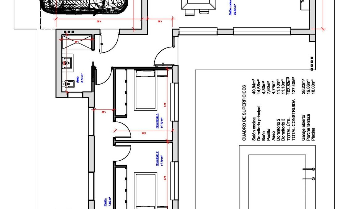New Build - villa -
Pinoso - Campo