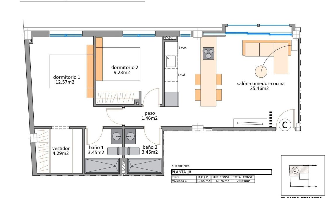 New Build - apartment -
San Pedro del Pinatar - Lo Pagan