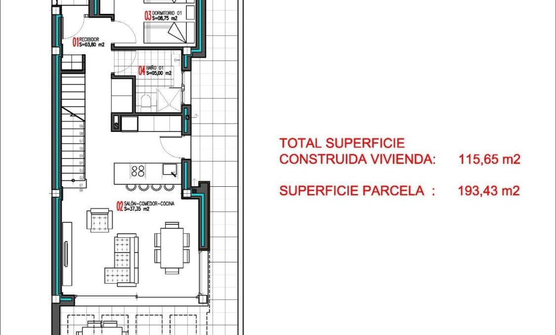 Obra nueva - villa -
Torrevieja - Aguas Nuevas