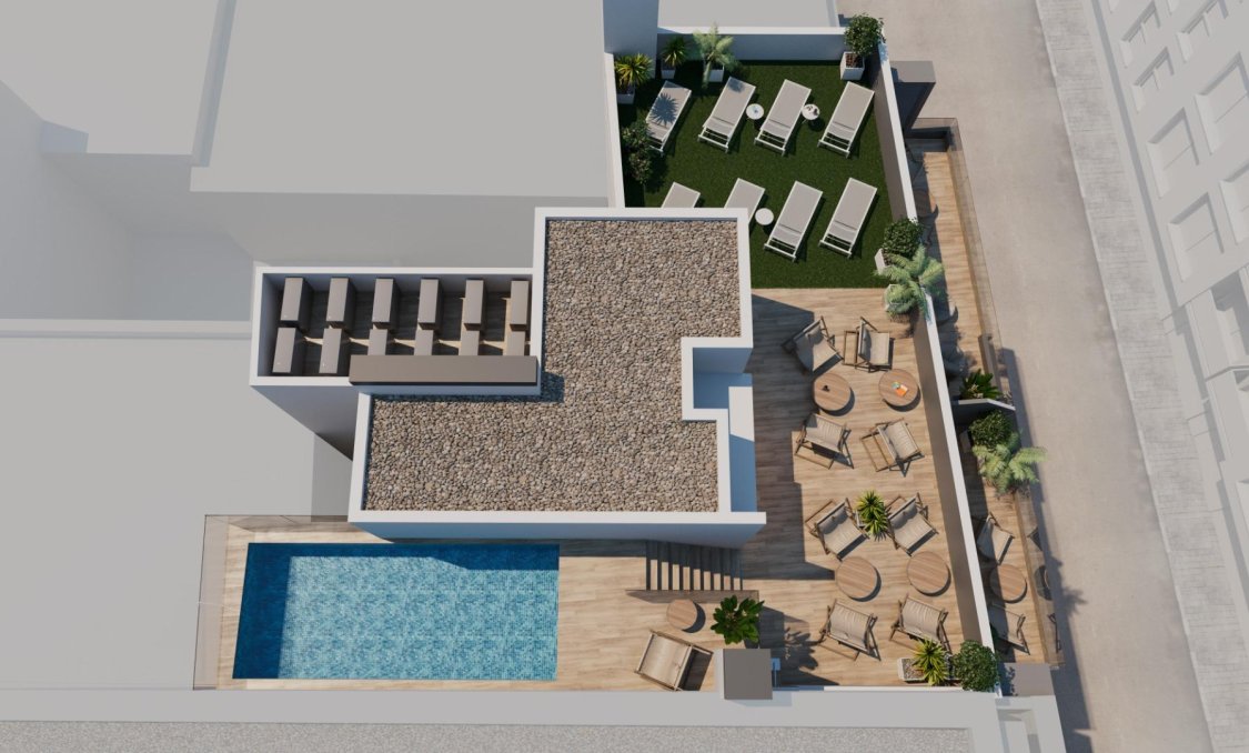 New Build - apartment -
Torrevieja - Centro