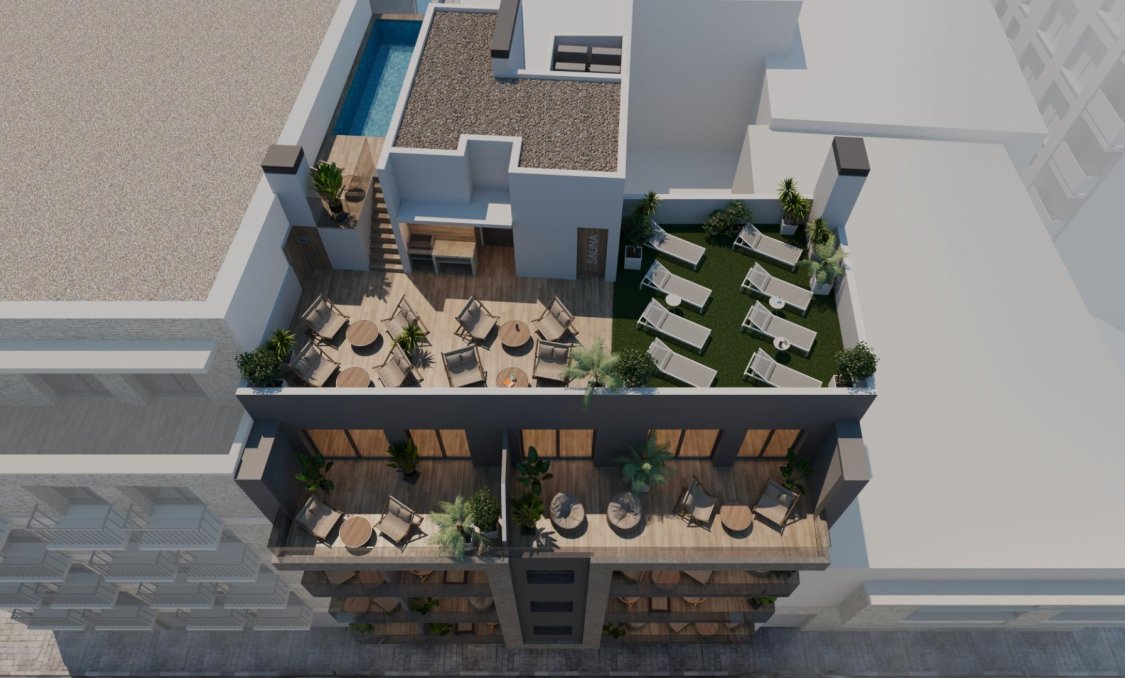New Build - apartment -
Torrevieja - Centro