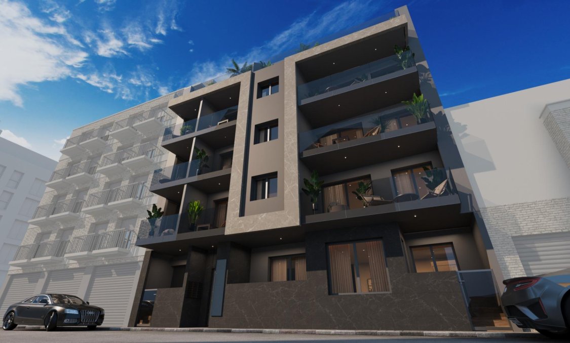 New Build - apartment -
Torrevieja - Centro