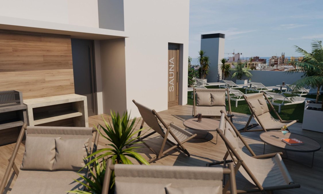 New Build - apartment -
Torrevieja - Centro