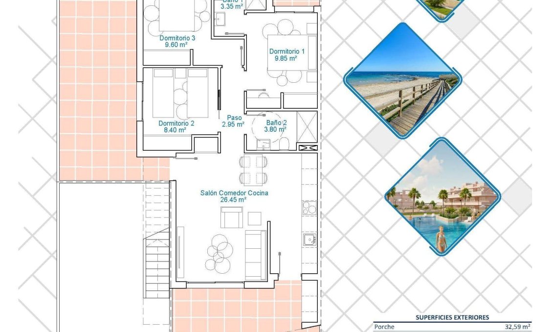 Obra nueva - Bungalow -
