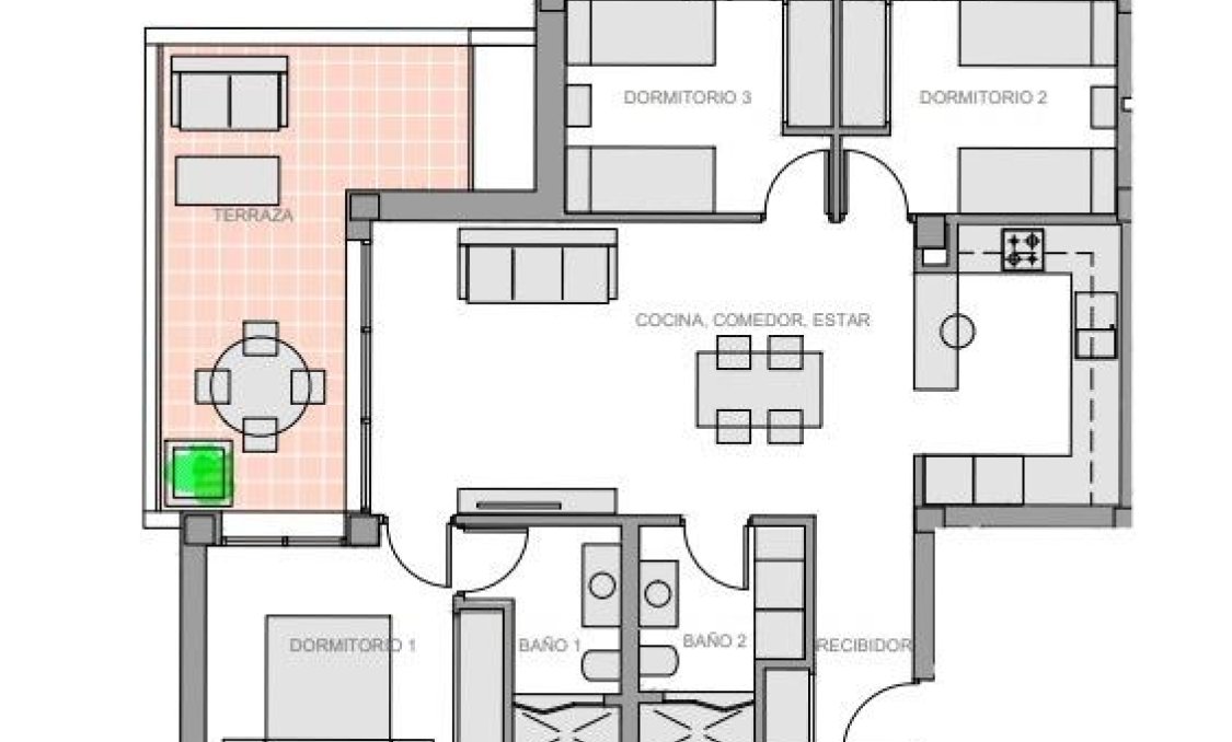 Nowy budynek - apartment -
