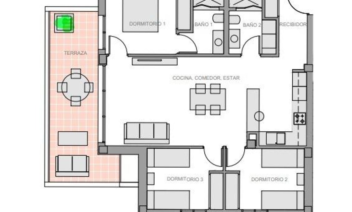 Nowy budynek - apartment -
