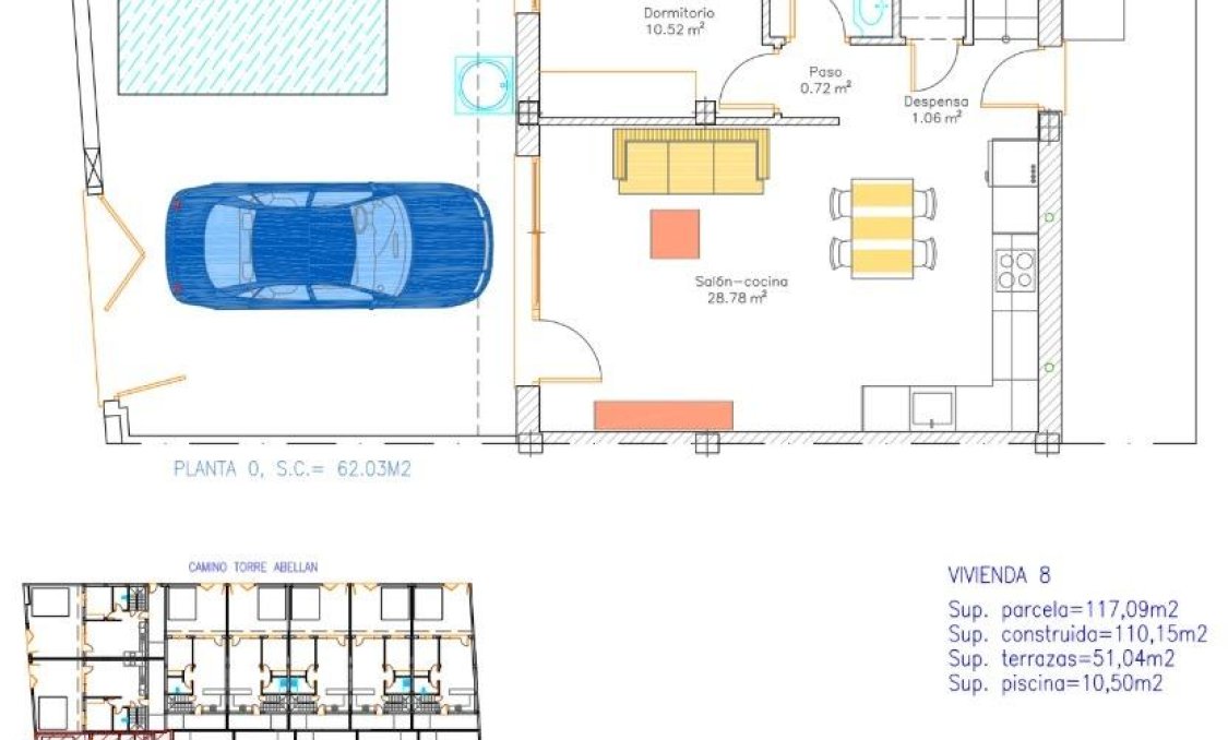 Obra nueva - town house -
Avileses
