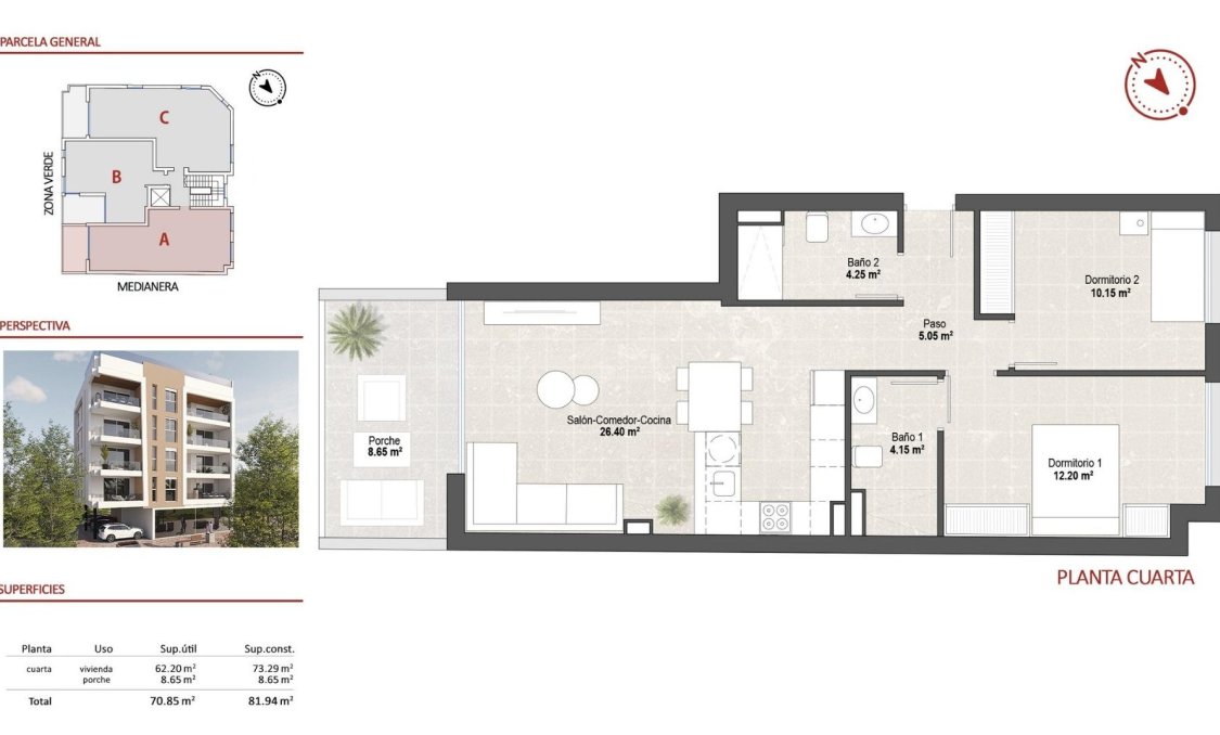 New Build - Penthouse -
San Pedro del Pinatar - Lo Pagan
