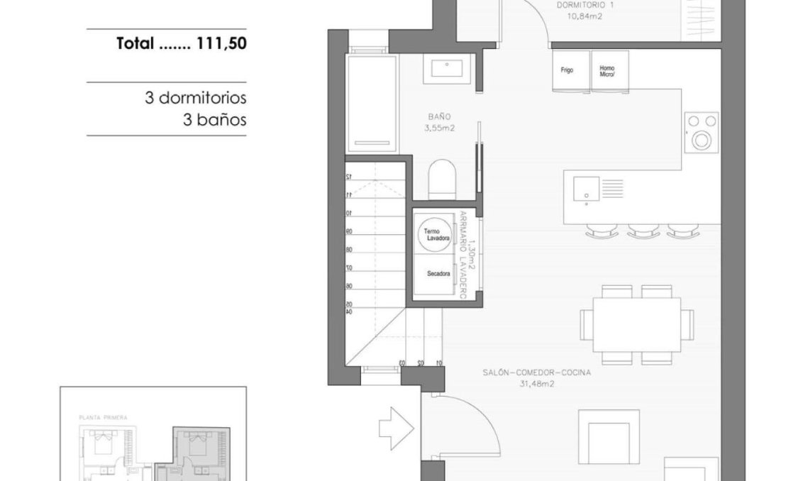 New Build - Penthouse -
Benejúzar - pueblo