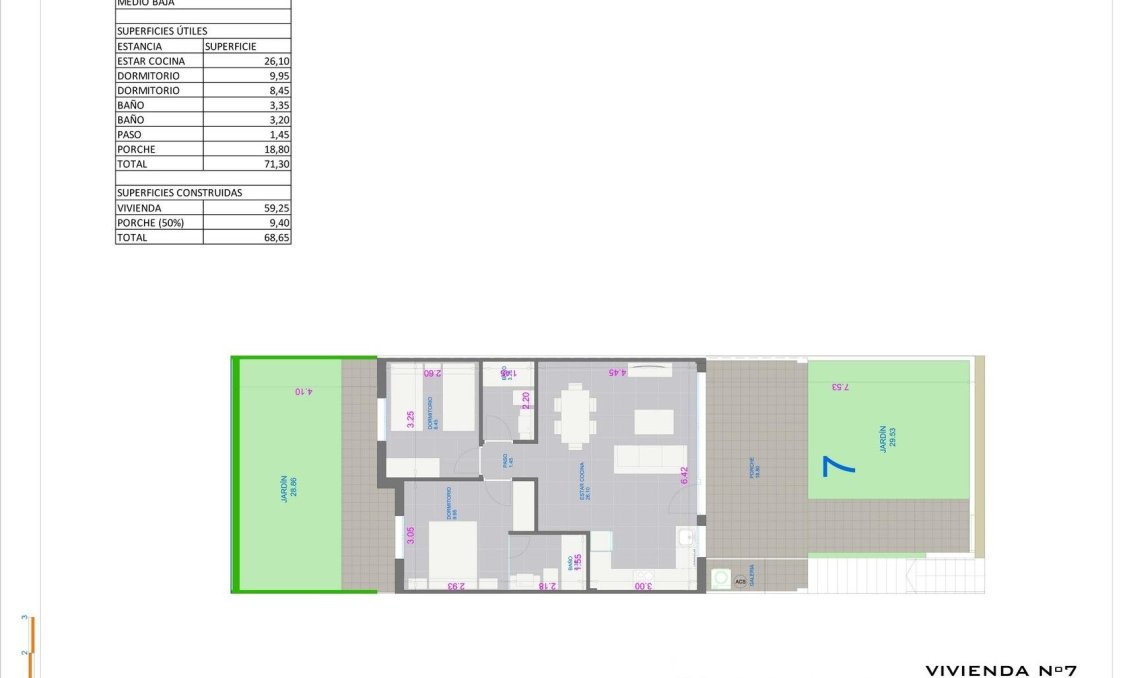 New Build - Bungalow -
Pilar de la Horadada - pueblo
