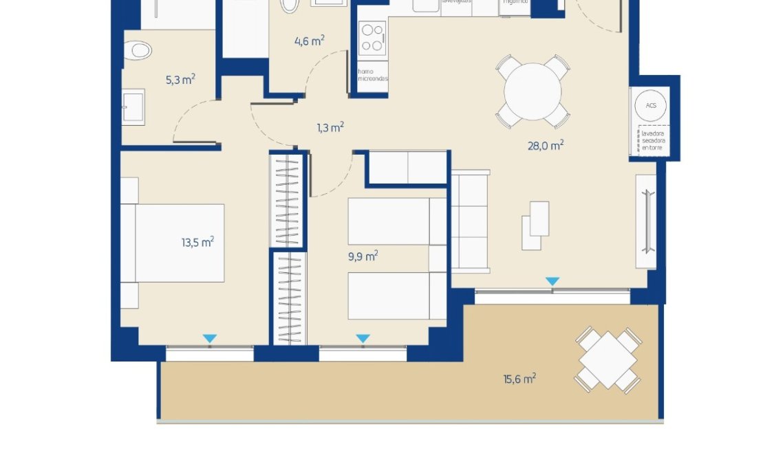 New Build - Apartments -
Villajoyosa - Cala Mallaeta