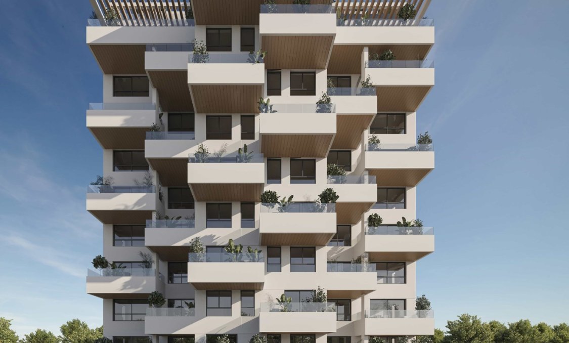 New Build - Apartments -
Calpe - Playa La Fossa