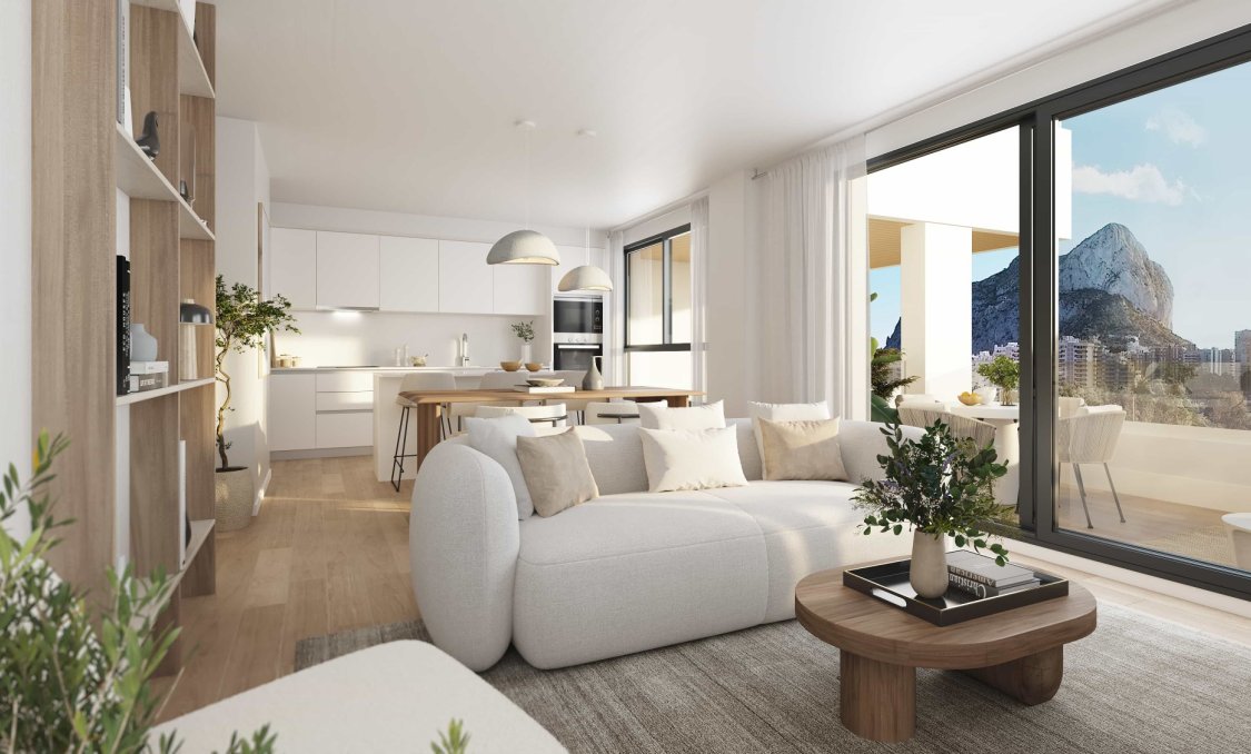 New Build - Apartments -
Calpe - Playa La Fossa