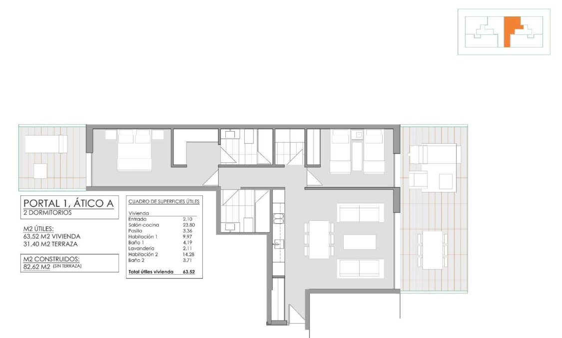 New Build - Penthouse -
Jávea Xàbia - Pueblo