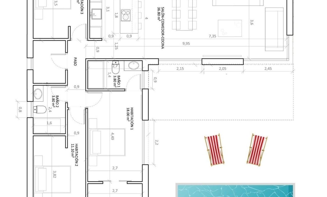 Obra nueva - villa -
