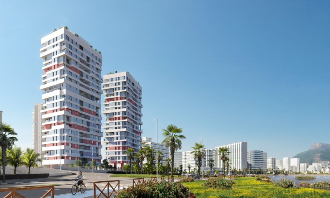 New Build - apartment -
Calpe - Playa del Bol