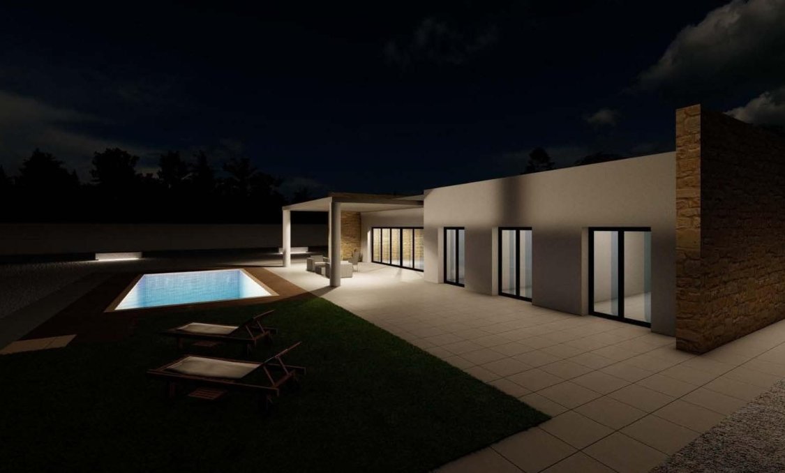 New Build - villa -
Pinoso - Campo