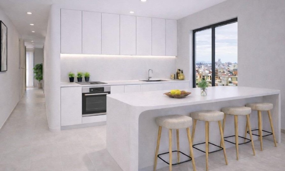 New Build - apartment -
Torrevieja - Centro