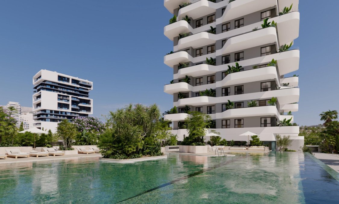 New Build - apartment -
Calpe - El Saladar