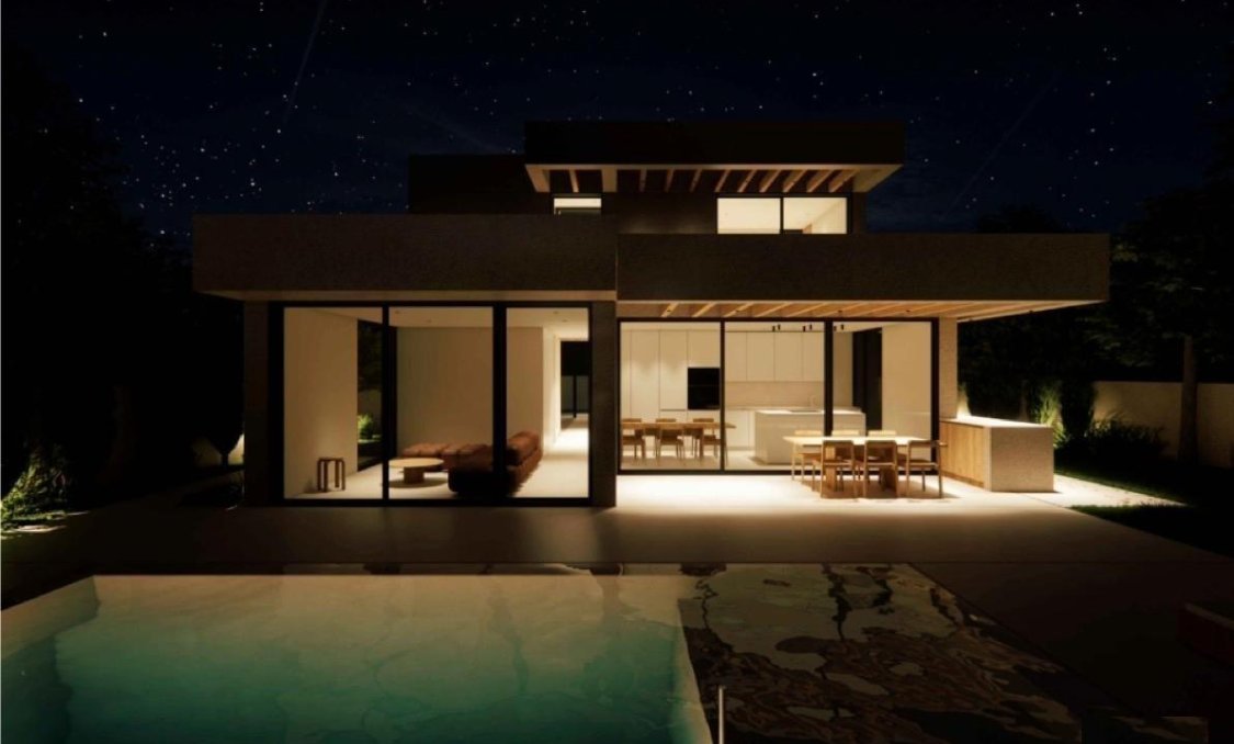 Nowy budynek - villa -
Polop - La Alberca