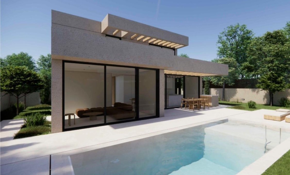 Nowy budynek - villa -
Polop - La Alberca