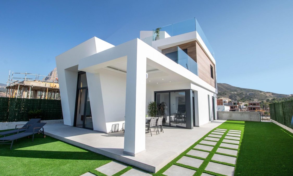 Obra nueva - villa -
Finestrat - Puig Campana Golf