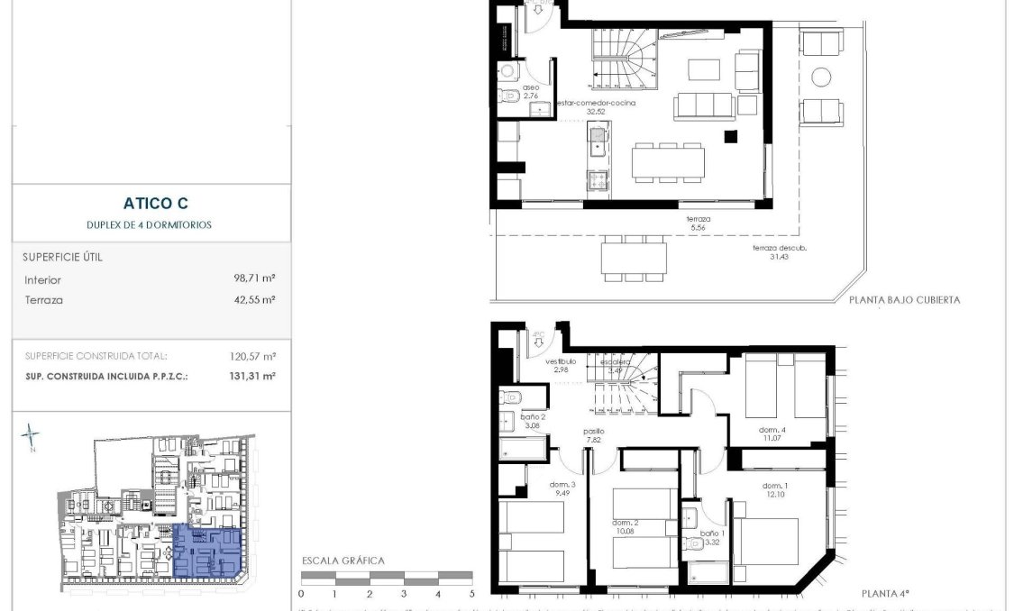 New Build - Penthouse -
Murcia - Centro