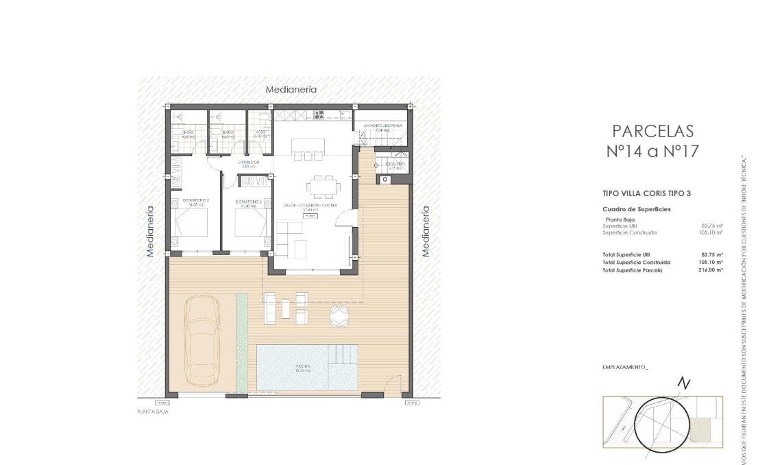 Obra nueva - villa -
San Juan de los Terreros - San Juan de Los Terreros