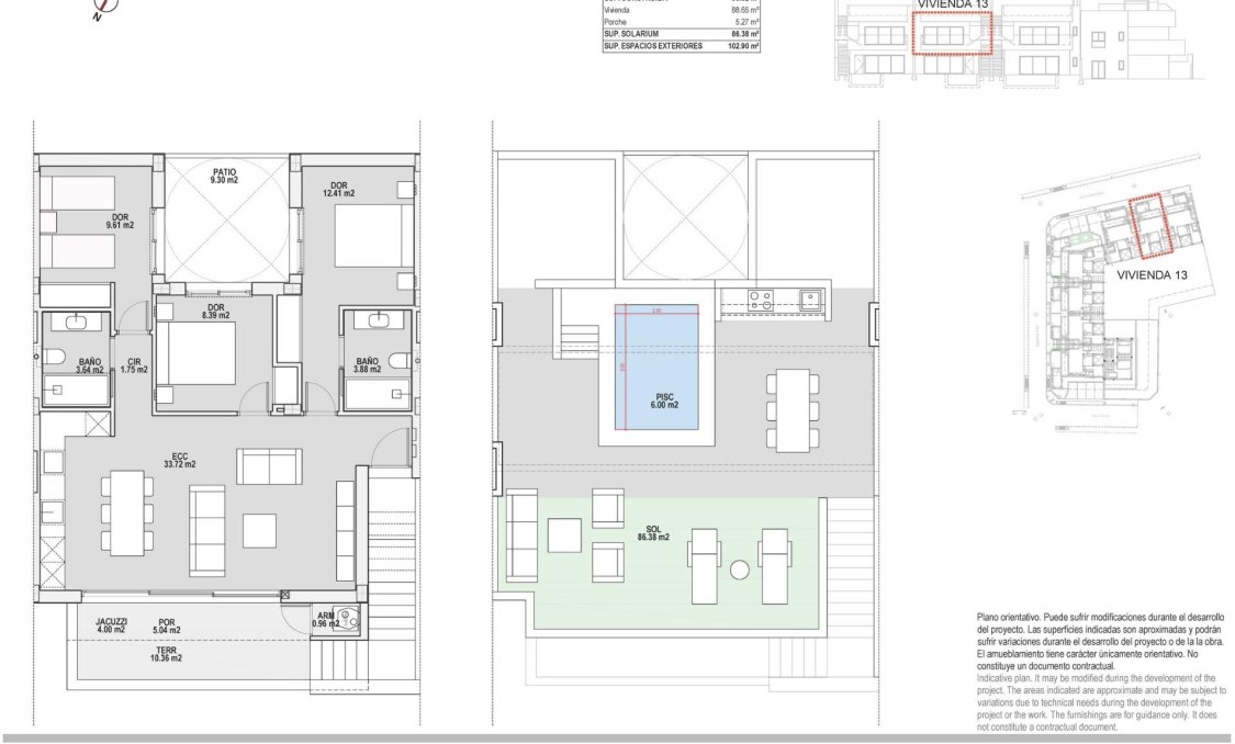 Obra nueva - Bungalow -
Pilar de la Horadada - pueblo