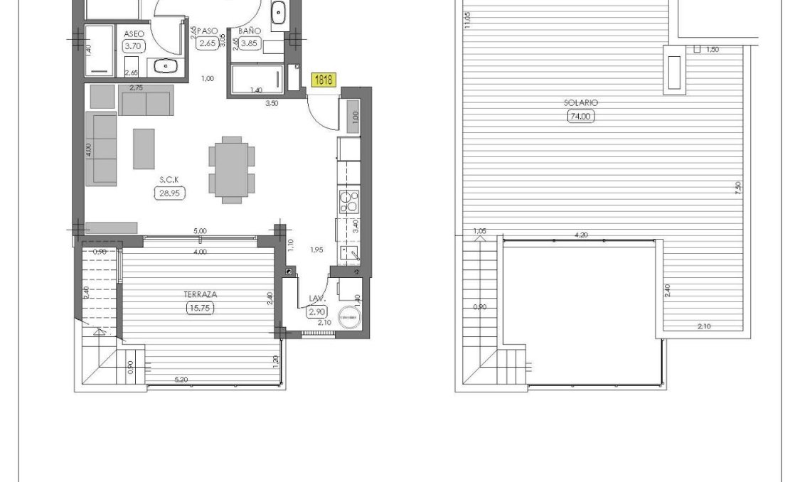 Obra nueva - Bungalow -
Algorfa - La Finca Golf