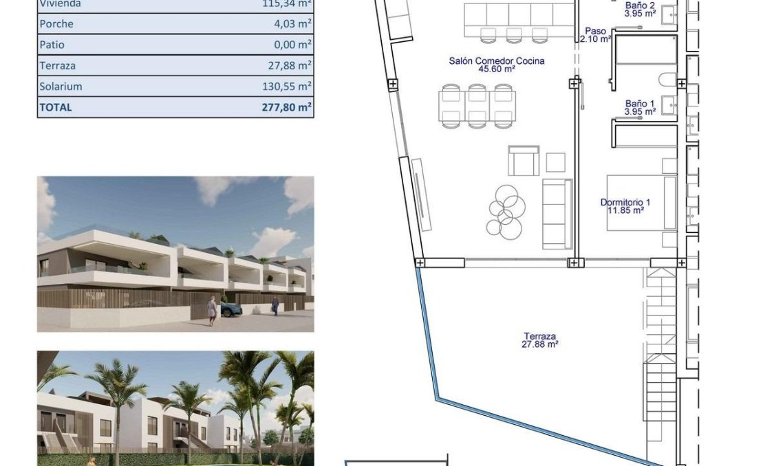 Obra nueva - Bungalow -
Pilar de la Horadada - pueblo