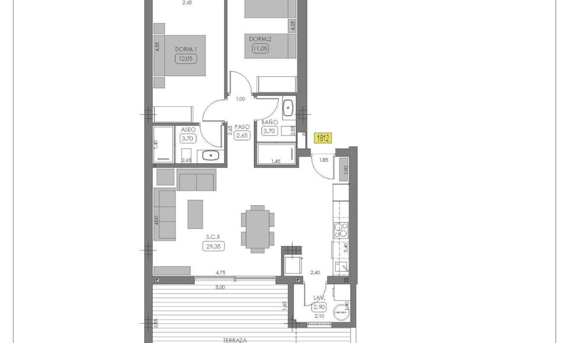 Obra nueva - Bungalow -
Algorfa - La Finca Golf