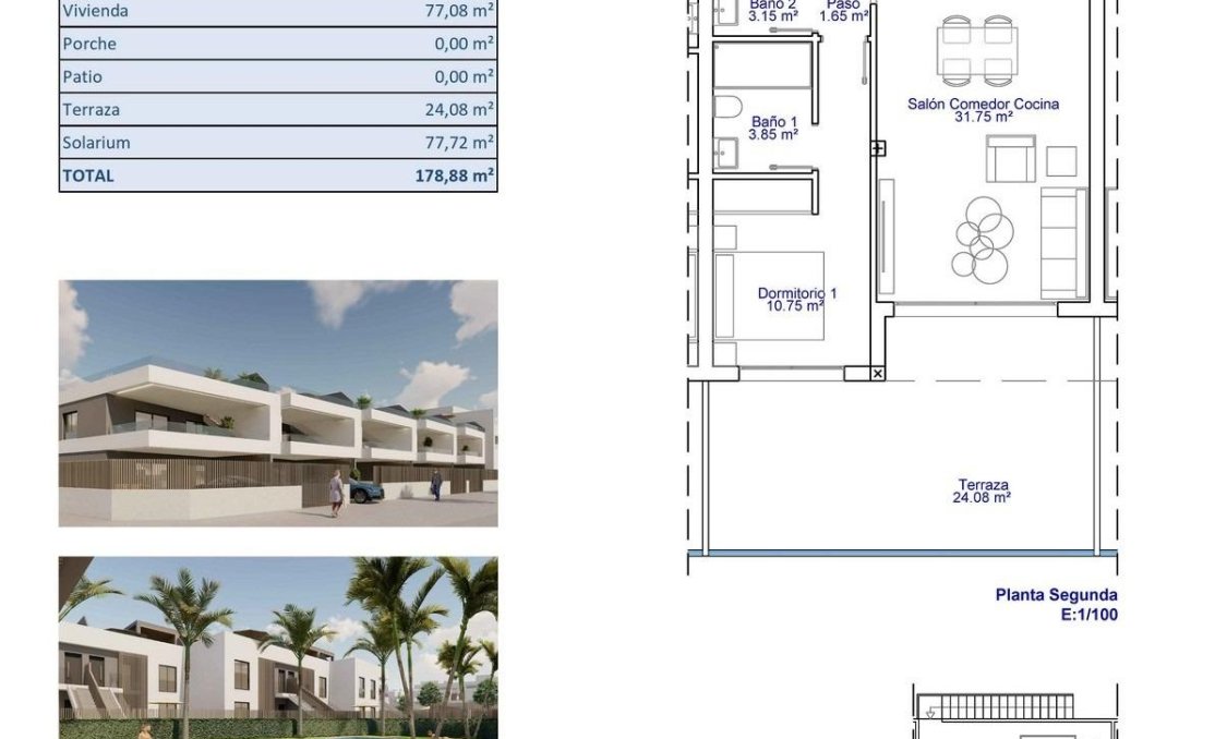 Obra nueva - Ático -
Pilar de la Horadada - pueblo
