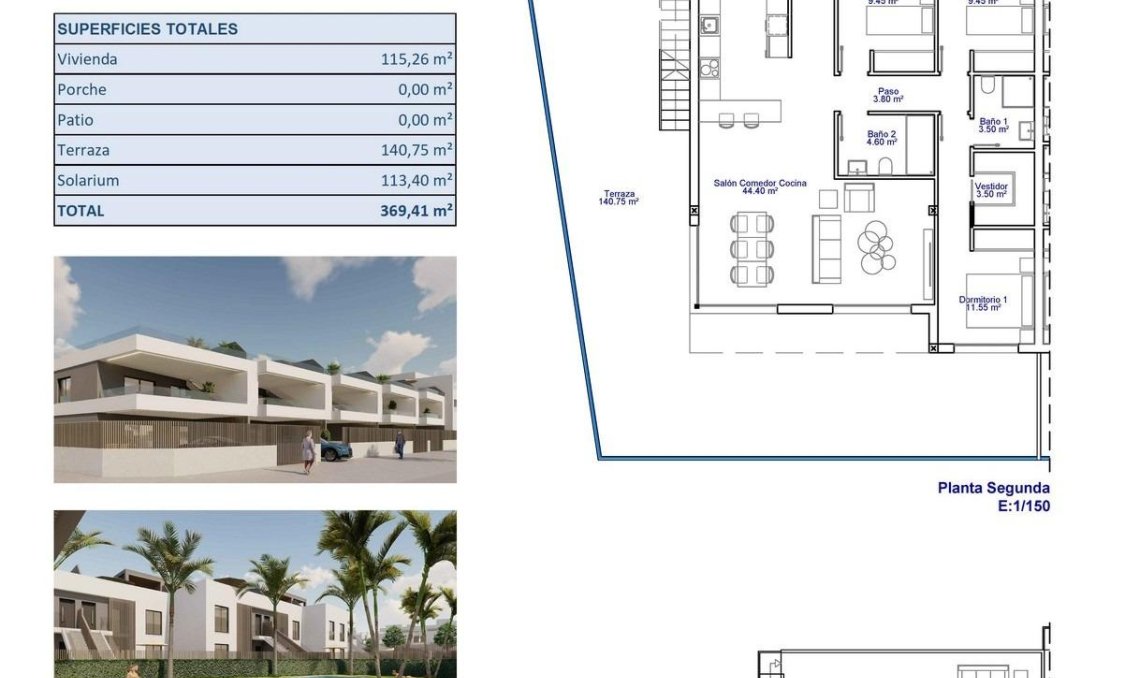 Obra nueva - Ático -
Pilar de la Horadada - pueblo