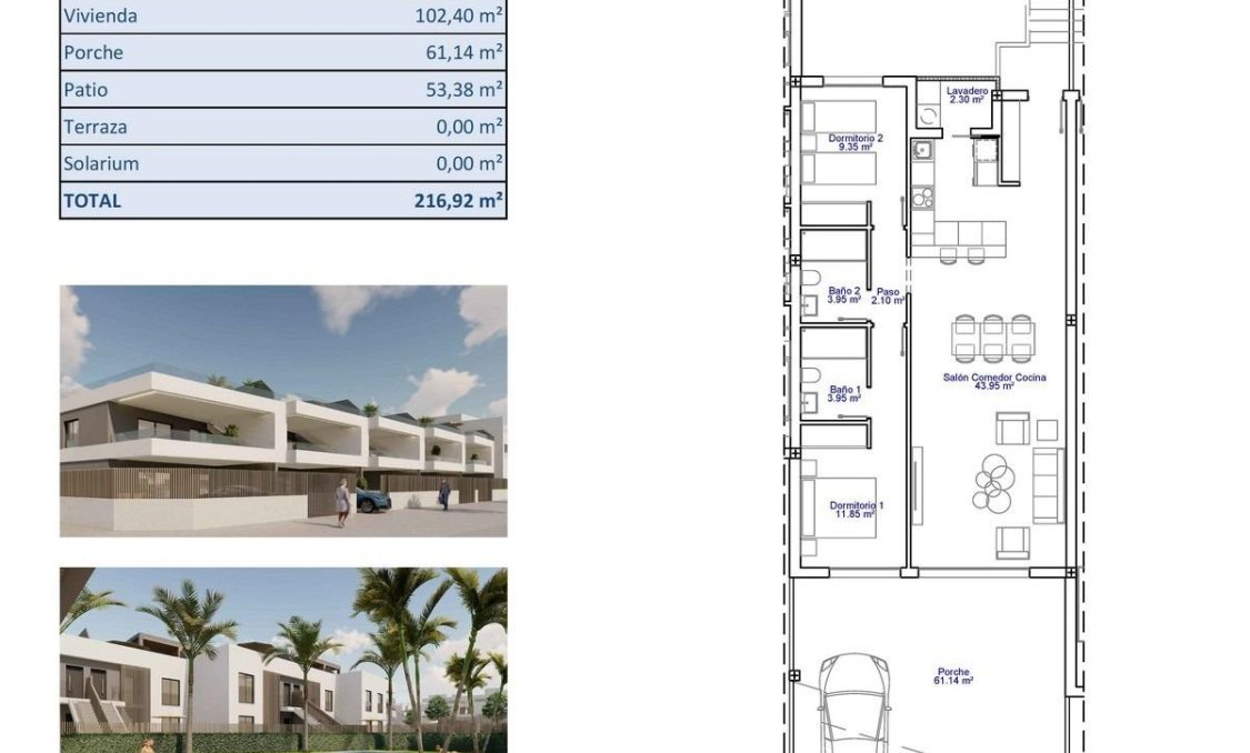 Obra nueva - Bungalow -
Pilar de la Horadada - pueblo