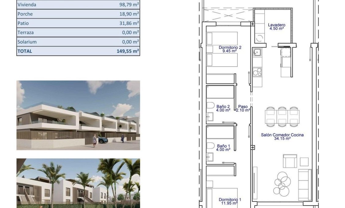 New Build - apartment -
Pilar de la Horadada - pueblo