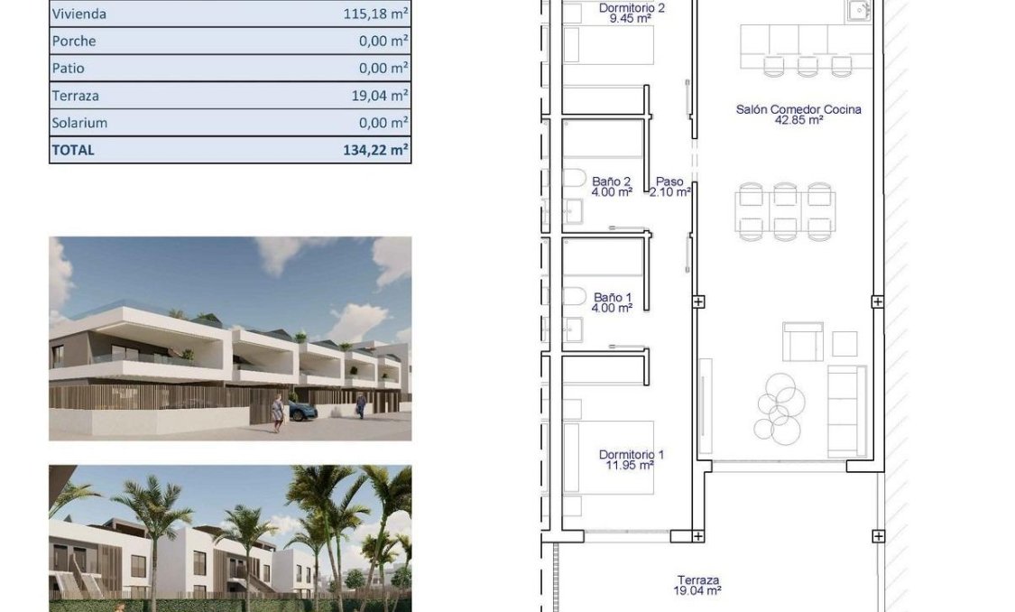 Obra nueva - apartment -
Pilar de la Horadada - pueblo