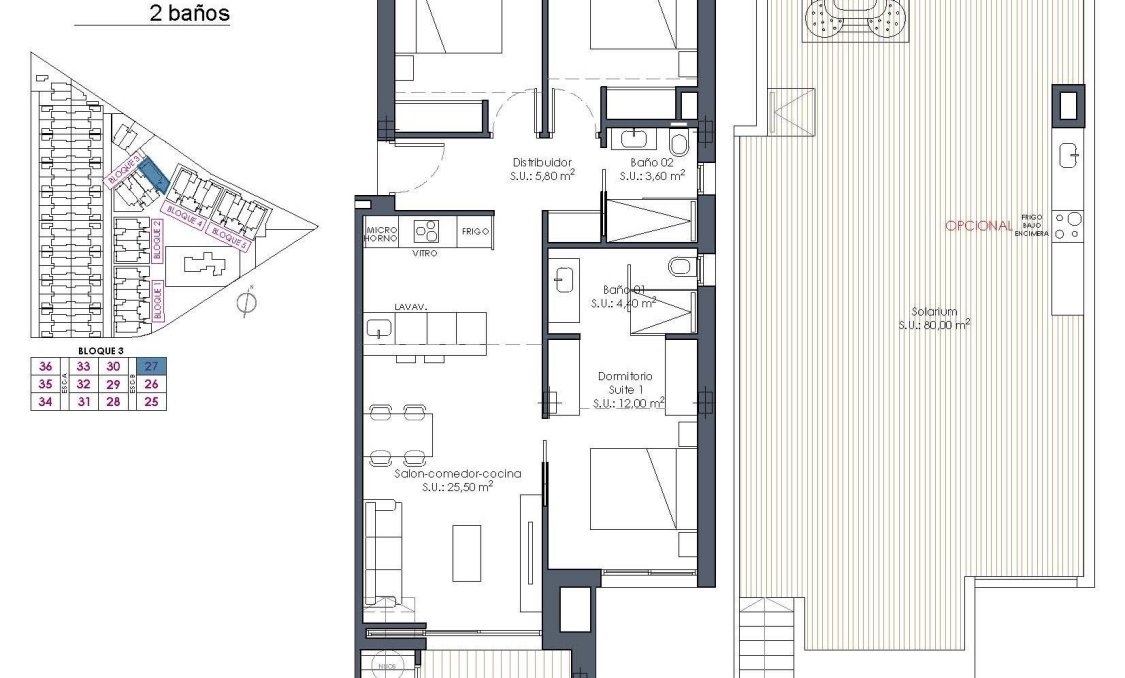 Obra nueva - Ático -
Los Alcazares - Serena Golf
