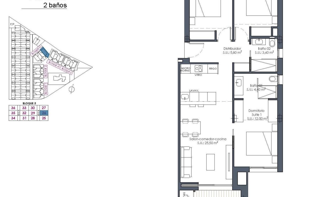 New Build - apartment -
Los Alcazares - Serena Golf