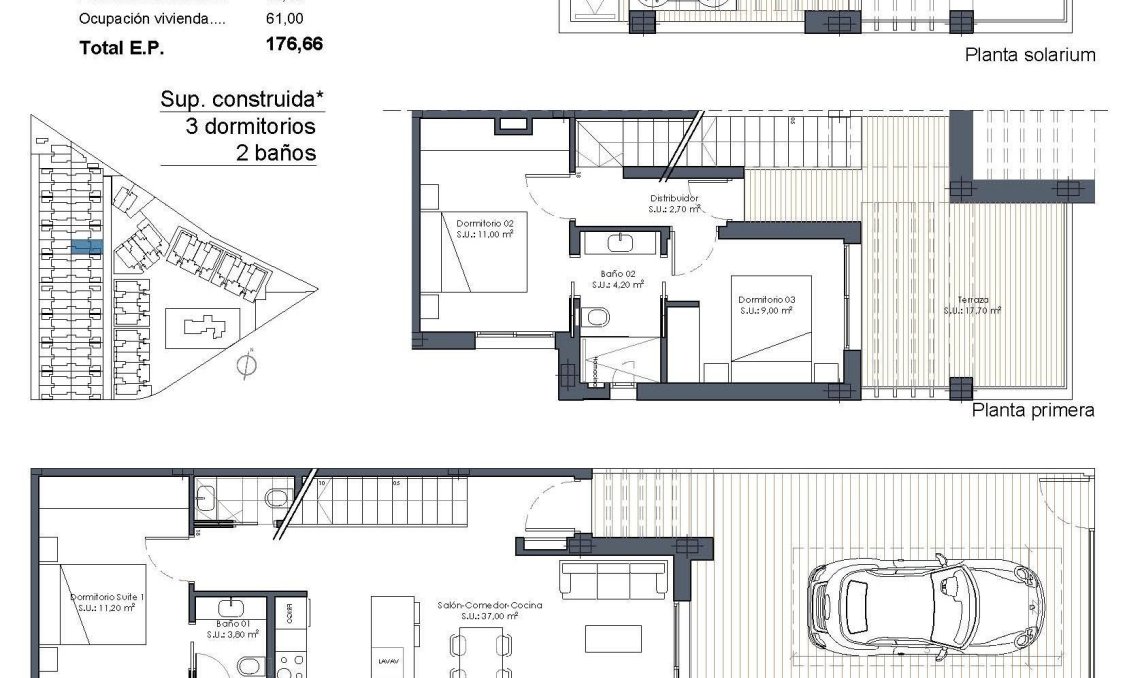 New Build - Quad House -
Los Alcazares - Serena Golf