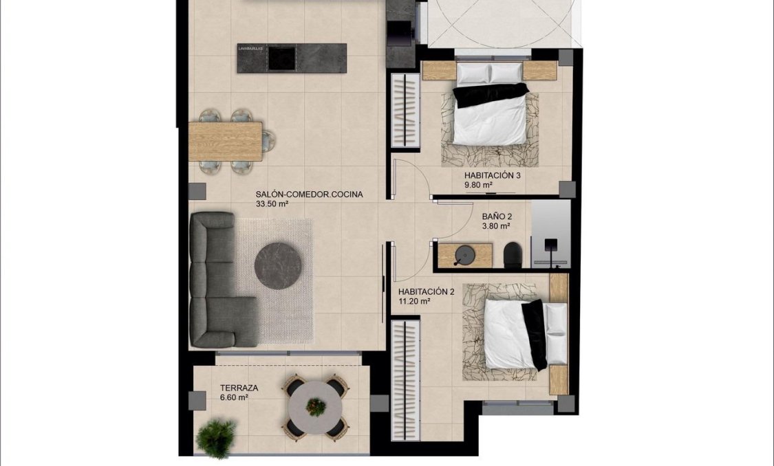 New Build - Penthouse -
Catral - pueblo