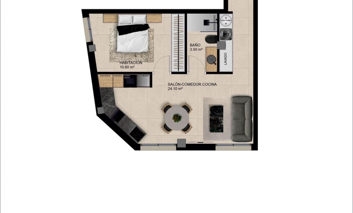 New Build - apartment -
Catral - pueblo