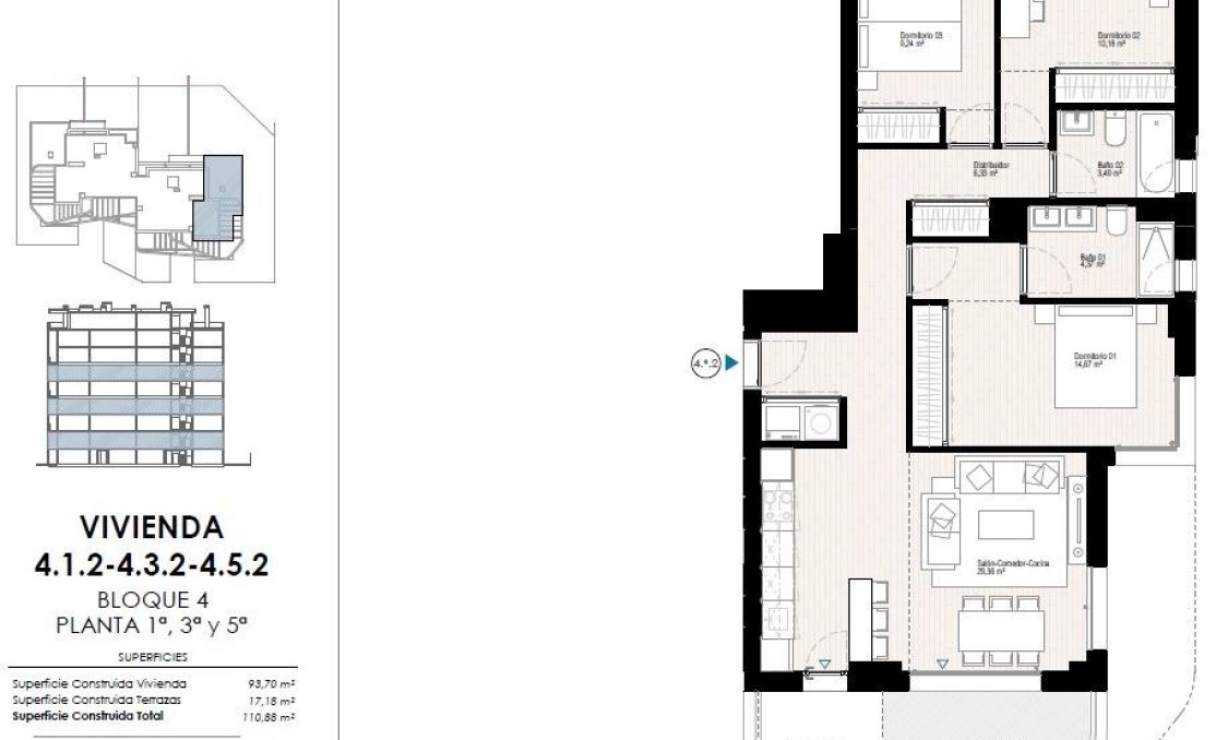 Obra nueva - apartment -
Villajoyosa - Playa del Torres