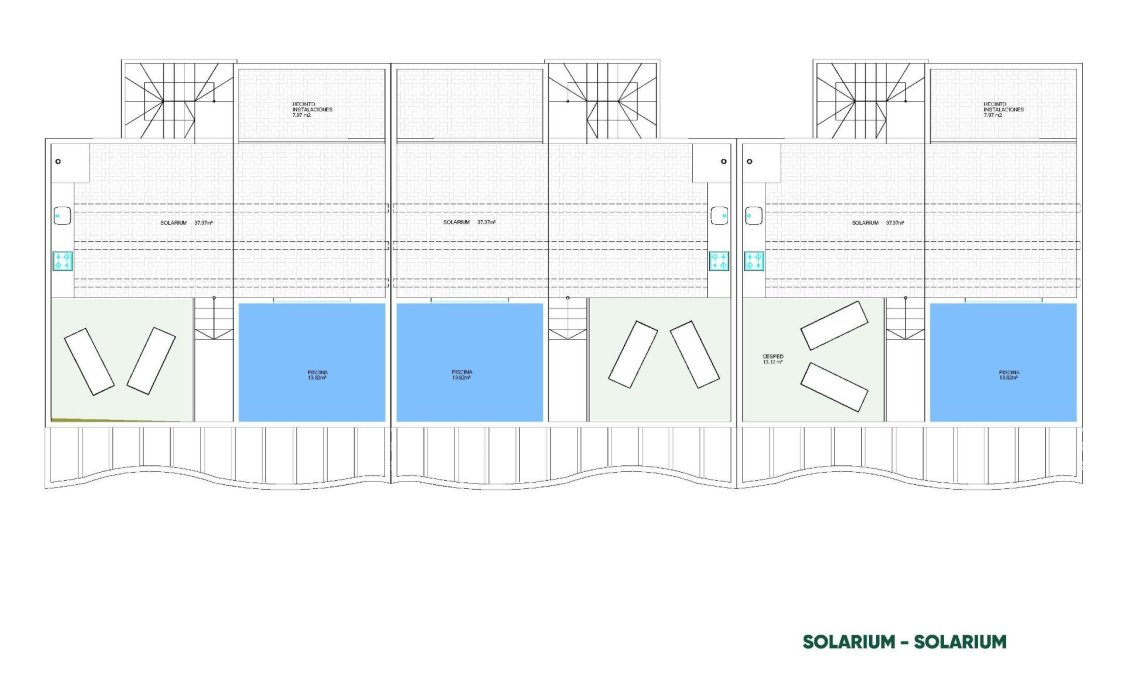 New Build - Bungalow -
Pilar de la Horadada - parques de Andromeda
