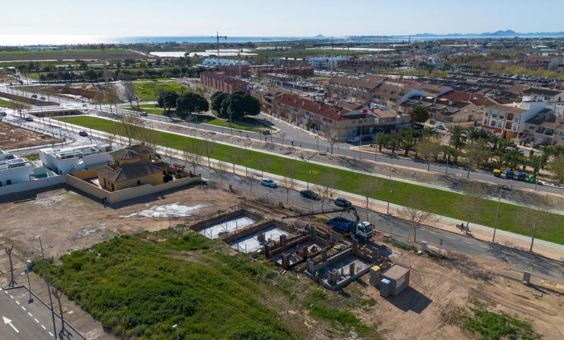 Obra nueva - villa -
Pilar de la Horadada - pueblo